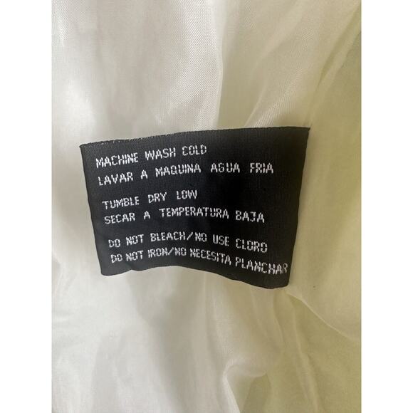 Vintage 1996 Atlanta Olympics Full Zip Windbreaker Jacket White Green Sz Medium - Picture 9 of 10